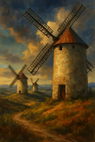 Don Quixote by Miguel de Cervantes — read with AI illustrations
