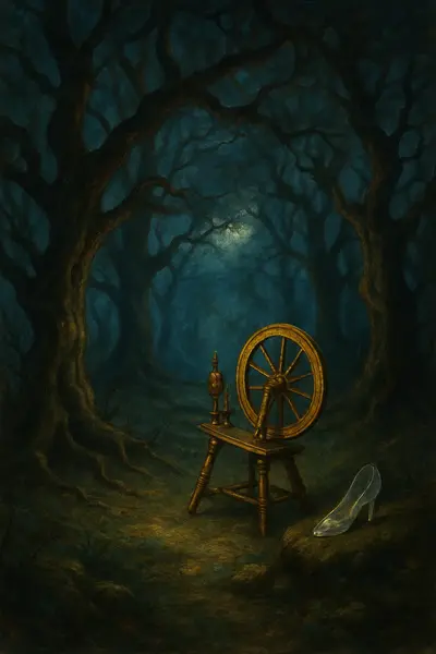 Grimms' Fairy Tales by Jacob and Wilhelm Grimm — read with AI illustrations