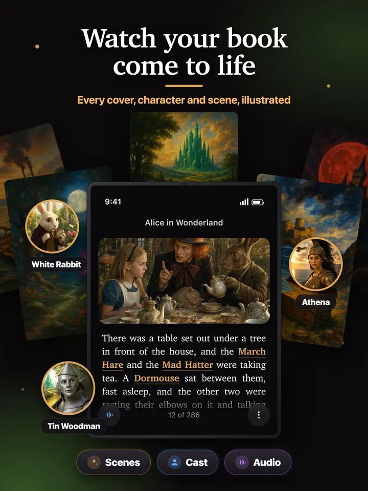 Watch your book come to life