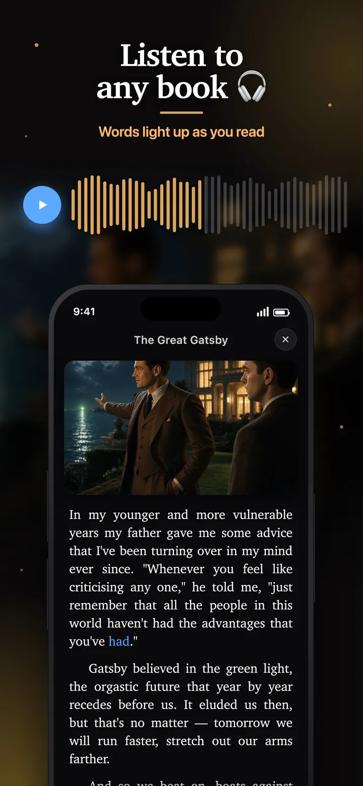 Listen to any book