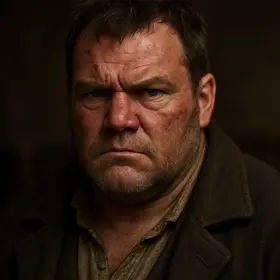 Tom Loker from Uncle Tom's Cabin — AI character portrait