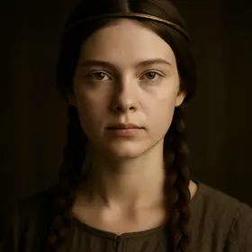 Cordelia from King Lear — AI character portrait