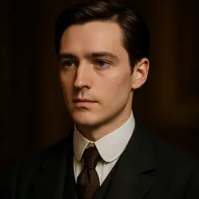 Newland Archer from The Age of Innocence — AI character portrait