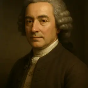 Lord Munodi from Gulliver's Travels — AI character portrait