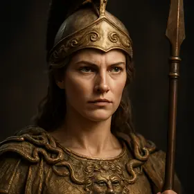 Athena, The Iliad character portrait