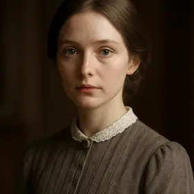 Janey Archer from The Age of Innocence — AI character portrait