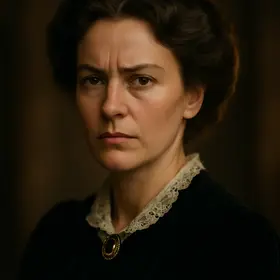 Adelaida Ivanovna Miusova from The Brothers Karamazov — AI character portrait