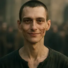 The Transgressor of the Unspeakable Word from Anthem — AI character portrait