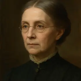 Mrs. Archer from The Age of Innocence — AI character portrait