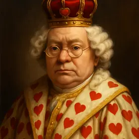 King of Hearts from Alice's Adventures in Wonderland
