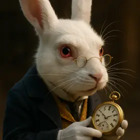White Rabbit from Alice's Adventures in Wonderland