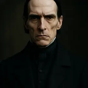 Mr. Brocklehurst from Jane Eyre