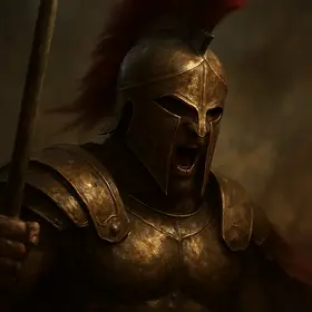 Ares, The Iliad character portrait