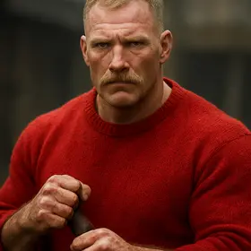 The Man in the Red Sweater from The Call of the Wild