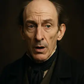 Mr. Wopsle, Great Expectations character portrait
