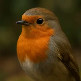 The Robin from The Secret Garden