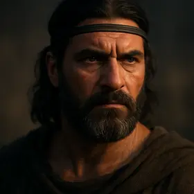 Agamemnon from The Odyssey — AI character portrait