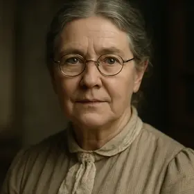 Aunt Polly, Adventures of Huckleberry Finn character portrait