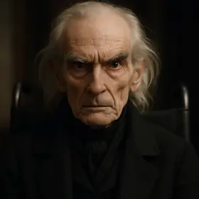 Noirtier de Villefort from The Count of Monte Cristo — AI character portrait