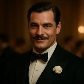 Julius Beaufort from The Age of Innocence — AI character portrait