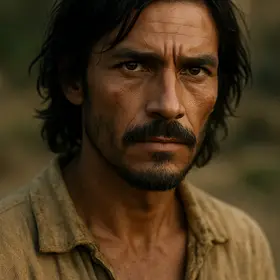 The Spaniard from Robinson Crusoe — AI character portrait