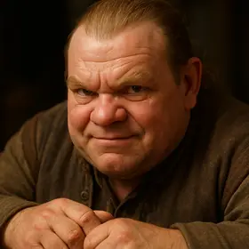 The Brobdingnagian Dwarf from Gulliver's Travels — AI character portrait