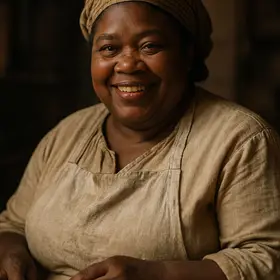 Aunt Chloe from Uncle Tom's Cabin — AI character portrait