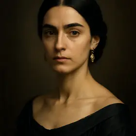 Eugénie Danglars from The Count of Monte Cristo — AI character portrait
