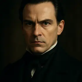 Gerard de Villefort from The Count of Monte Cristo — AI character portrait