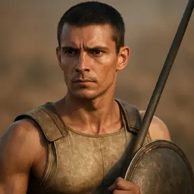 Ajax the Lesser, The Iliad character portrait