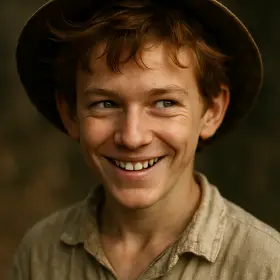Tom Sawyer, Adventures of Huckleberry Finn character portrait