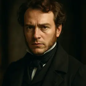 Beauchamp from The Count of Monte Cristo — AI character portrait