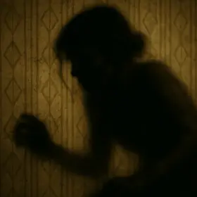 The Woman in the Wallpaper from The Yellow Wallpaper