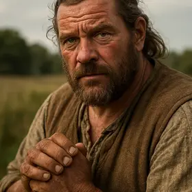The Farmer of Brobdingnag from Gulliver's Travels — AI character portrait