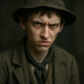 Noah Claypole from Oliver Twist — AI character portrait