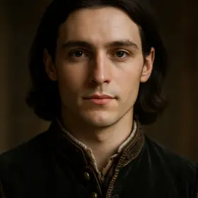 Edgar from King Lear — AI character portrait