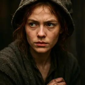 Nancy from Oliver Twist — AI character portrait