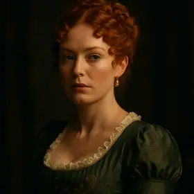 Caroline Bingley, Pride and Prejudice character portrait