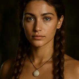 Calypso from The Odyssey — AI character portrait