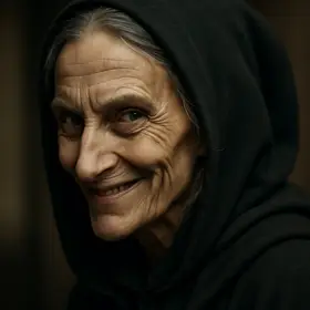 Mistress Hibbins from The Scarlet Letter