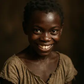 Topsy from Uncle Tom's Cabin — AI character portrait