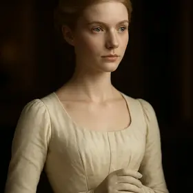 May Welland from The Age of Innocence — AI character portrait