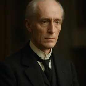 Henry van der Luyden from The Age of Innocence — AI character portrait