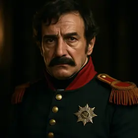 Major Cavalcanti from The Count of Monte Cristo — AI character portrait