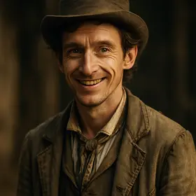 The Duke, Adventures of Huckleberry Finn character portrait