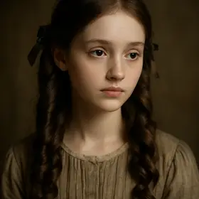 Emmeline from Uncle Tom's Cabin — AI character portrait