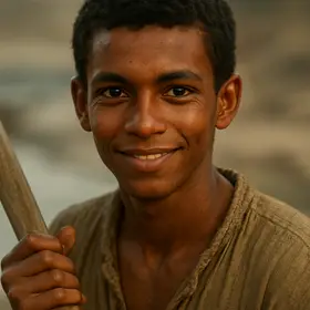 Xury from Robinson Crusoe — AI character portrait