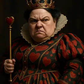 Queen of Hearts from Alice's Adventures in Wonderland