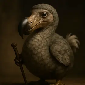 Dodo, Alice's Adventures in Wonderland character portrait