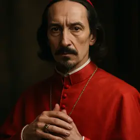 Cardinal Mazarin, Twenty Years After character portrait